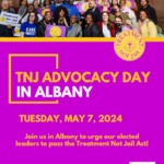 Treatment Not Jails advocacy day May 7 Flyer